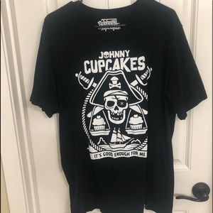 Johnny cupcakes pirate mens tshirt worn once size xl